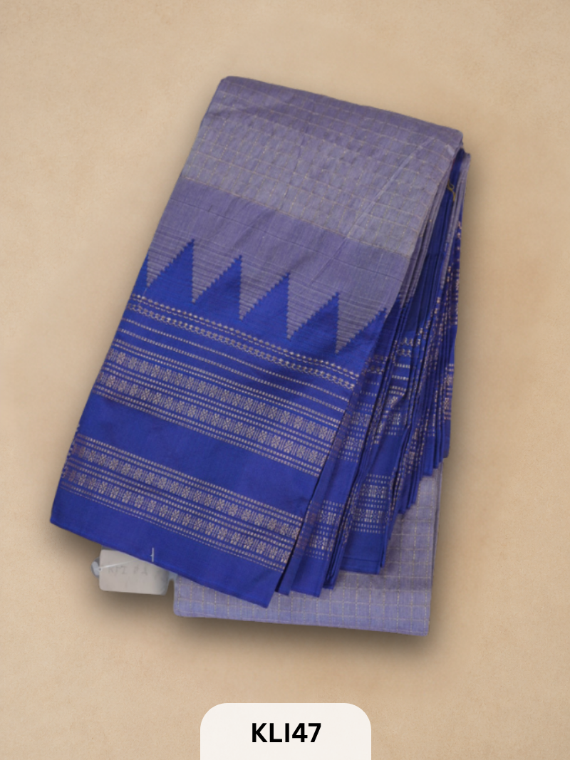 ILKAL TOPI BORDER HANDLOOM SAREE