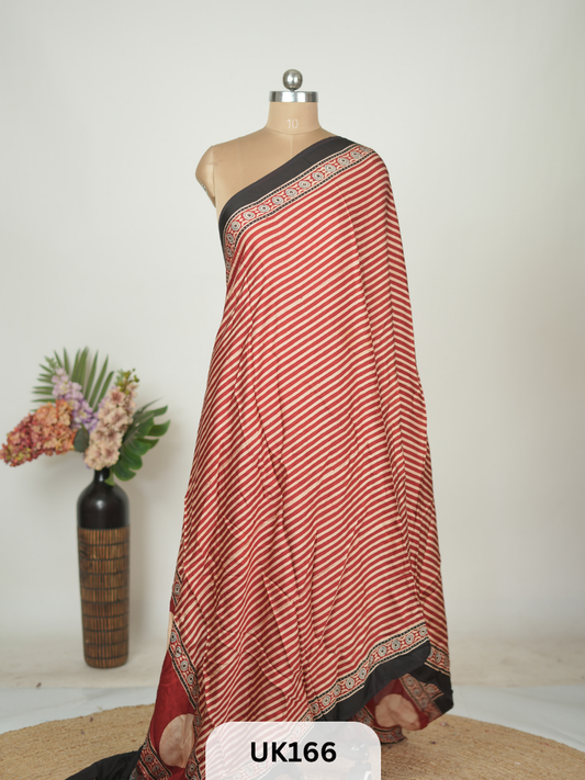 MODAL HANDBLOCK DUPATTA