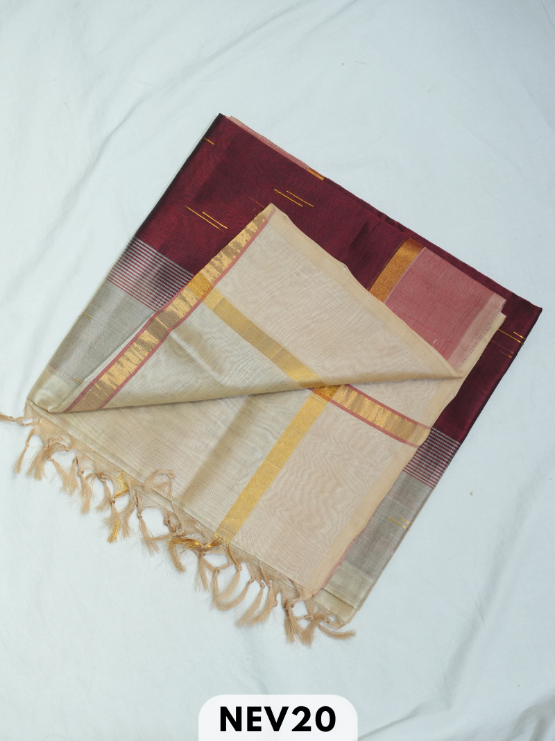 MALAI THULI SILK COTTON SAREE