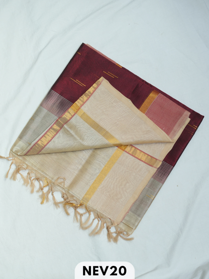 MALAI THULI SILK COTTON SAREE