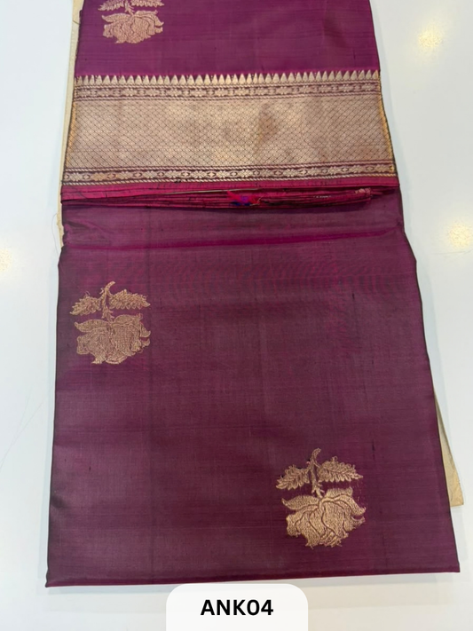 Pure Handloom baluchari Silk Saree