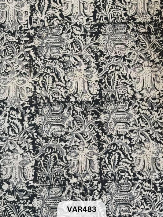 Kalamkari Hand printed - Fabric -1.5mtr