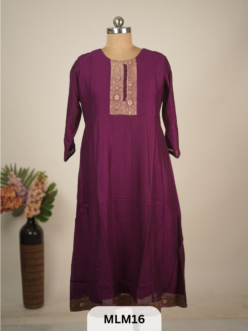 PURE COTTON KURTI SET
