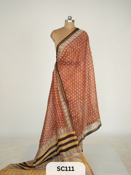 CHANDERI SILK SAREE
