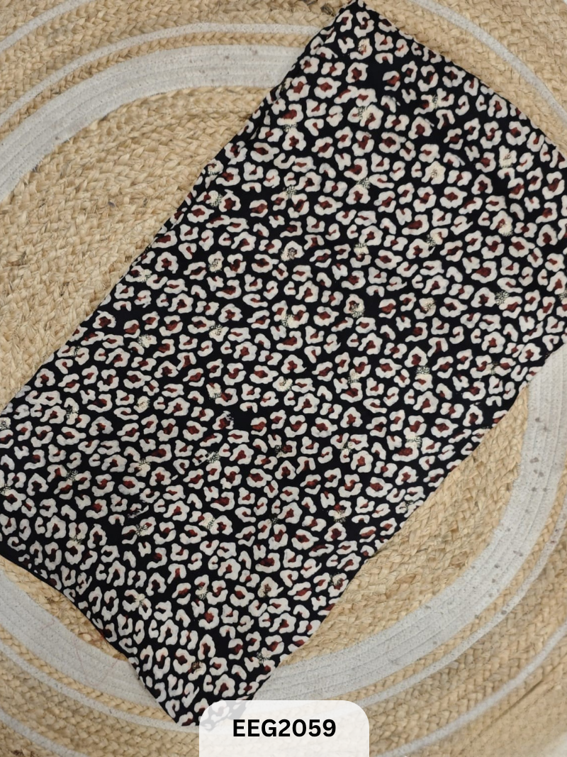 DOLA SILK AJRAKH FABRIC-1MTR