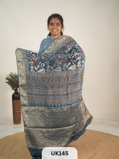 DOLA AJRAKH SAREE