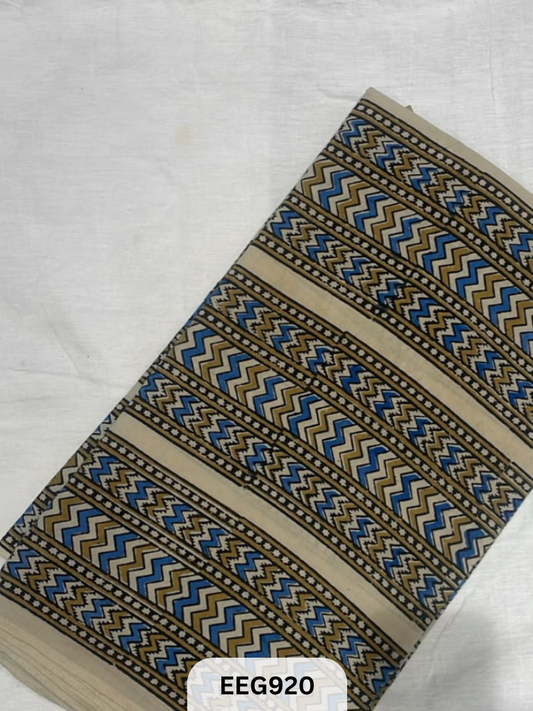 COTTON AJRAKH FABRIC-1MTR