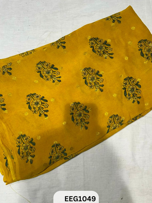 DOLA SILK AJRAKH FABRIC-1MTR