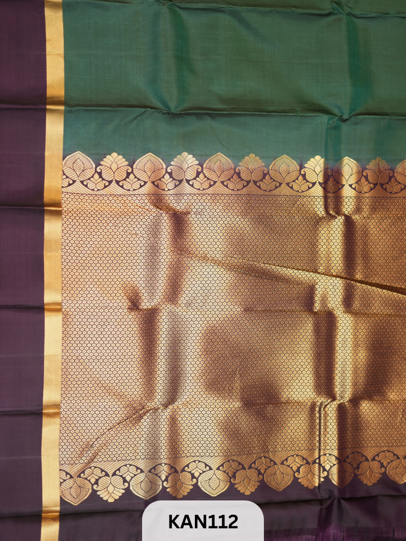 KANCHIPURAM HANDLOOM PURE SOFT SILK