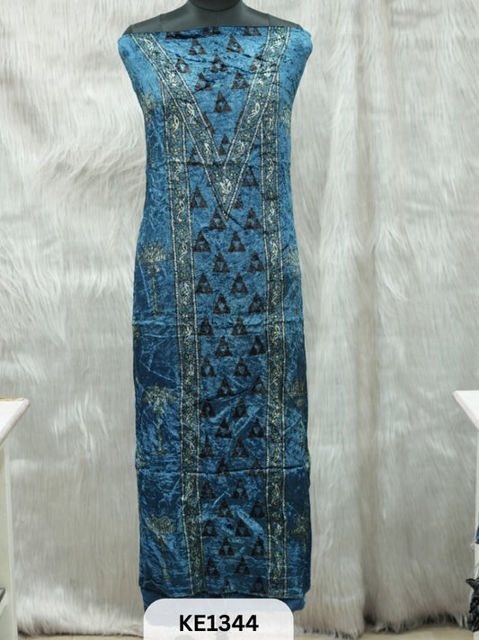 VELVET AJRAKH HANDBLOCKPRINT - 2.5MTR TOP