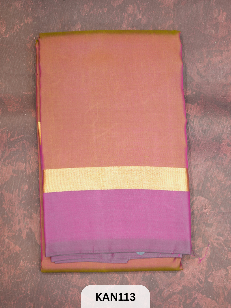 KANCHIPURAM HANDLOOM PURE SOFT SILK