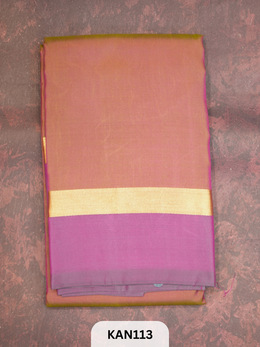 KANCHIPURAM HANDLOOM PURE SOFT SILK