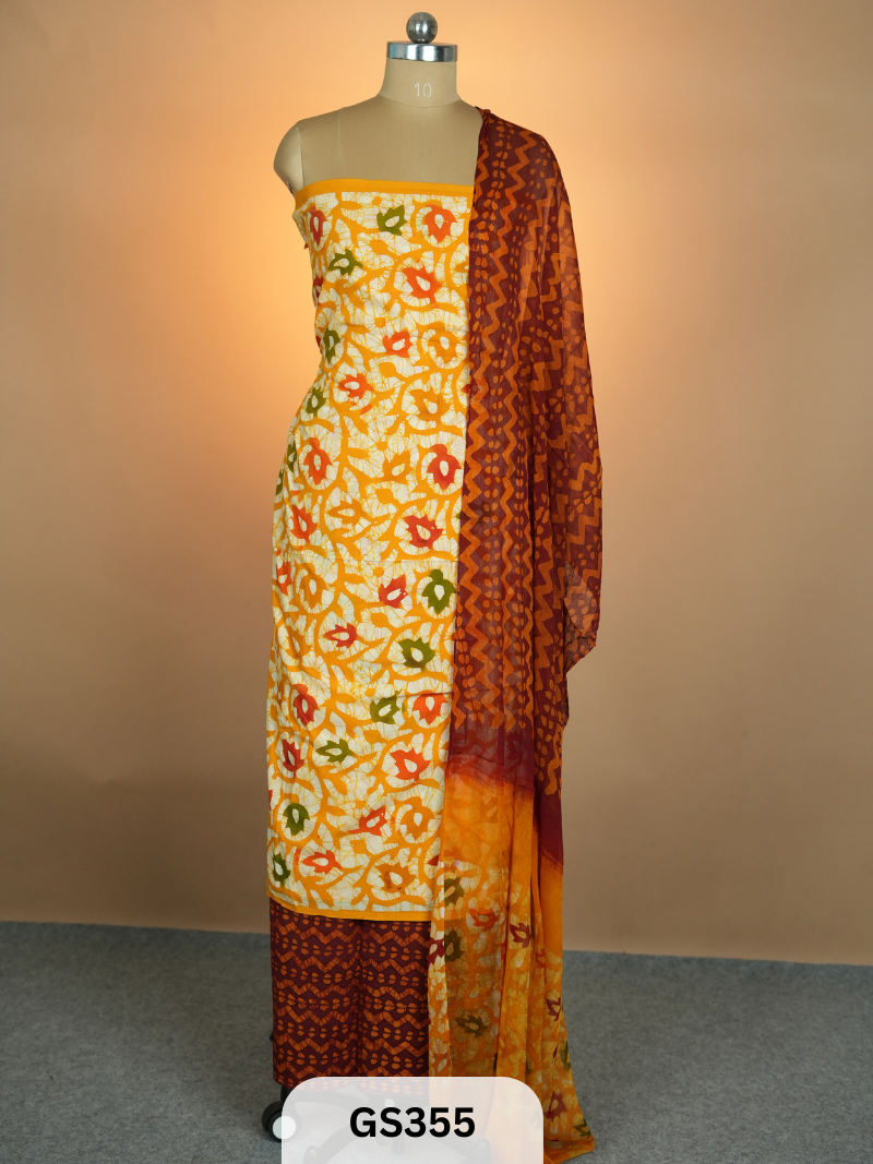 Premium Salwar Suits - Batik Print