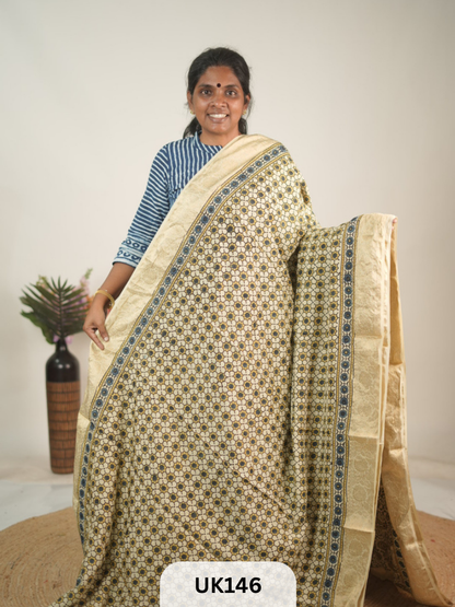 DOLA AJRAKH SAREE
