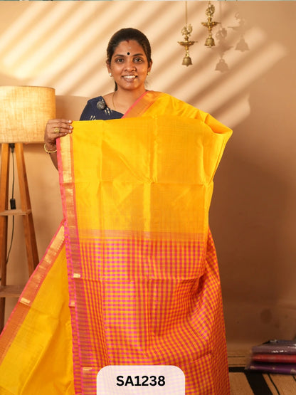 1. PURE HANDLOOM SILK COTTON SAREE-5