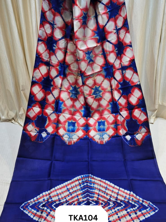Pure Bishnupuri Silk - Shibori work saree