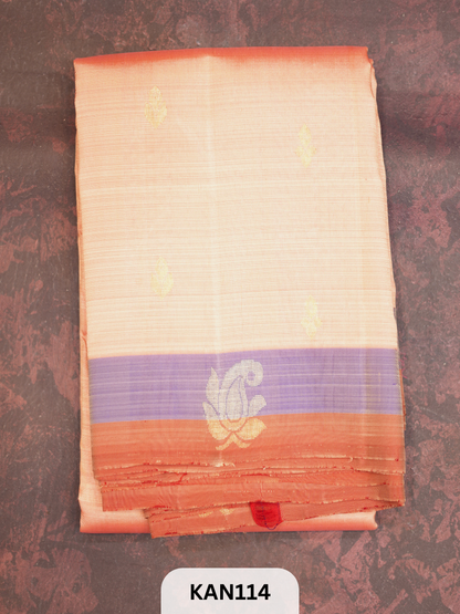 KANCHIPURAM BUTTA BORDER SAREE
