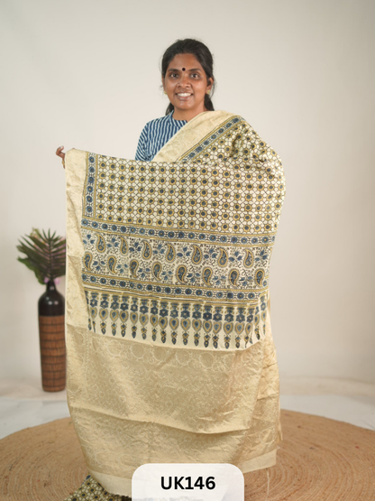 DOLA AJRAKH SAREE