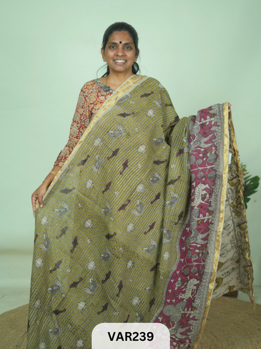 KALAMKARI KOTA SAREE