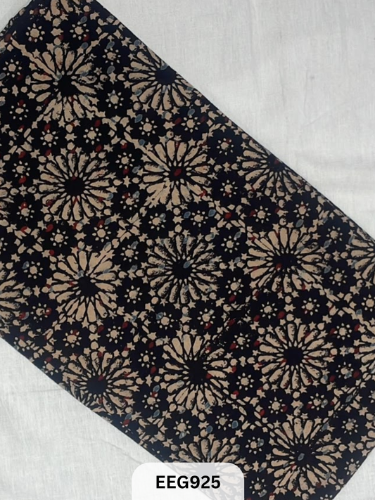 COTTON AJRAKH FABRIC-1MTR