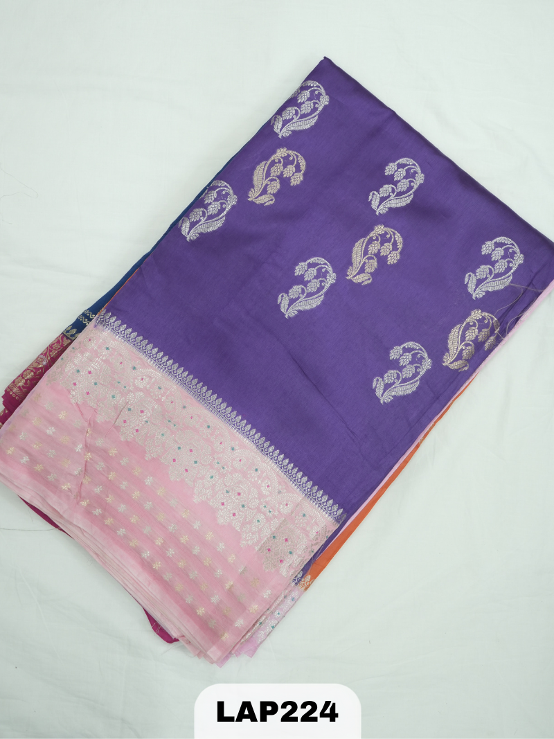 Banaras kora dupion silk saree