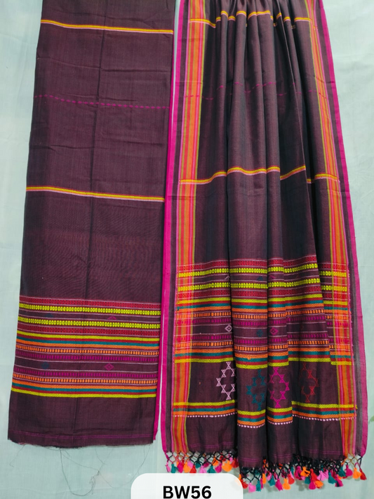 PURE COTTON BHUJURI JAMDHANI SUITS