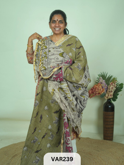 KALAMKARI KOTA SAREE