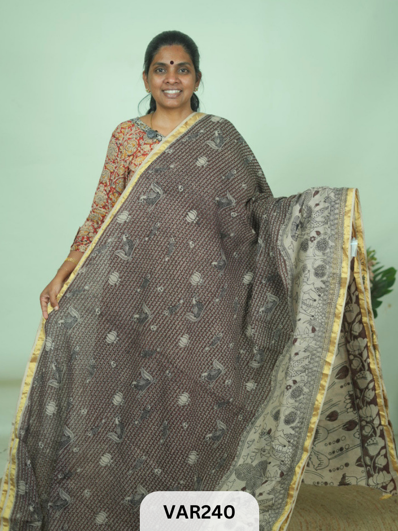 KALAMKARI KOTA SAREE