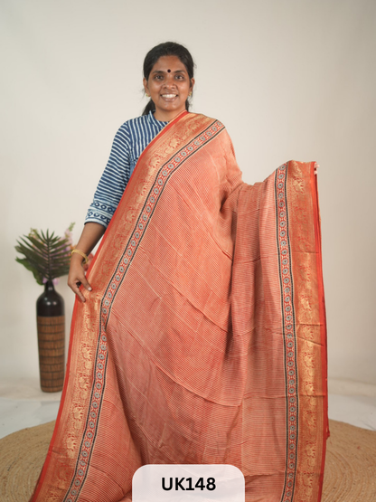 DOLA AJRAKH SAREE