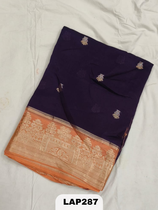 Banaras kora dupion silk saree