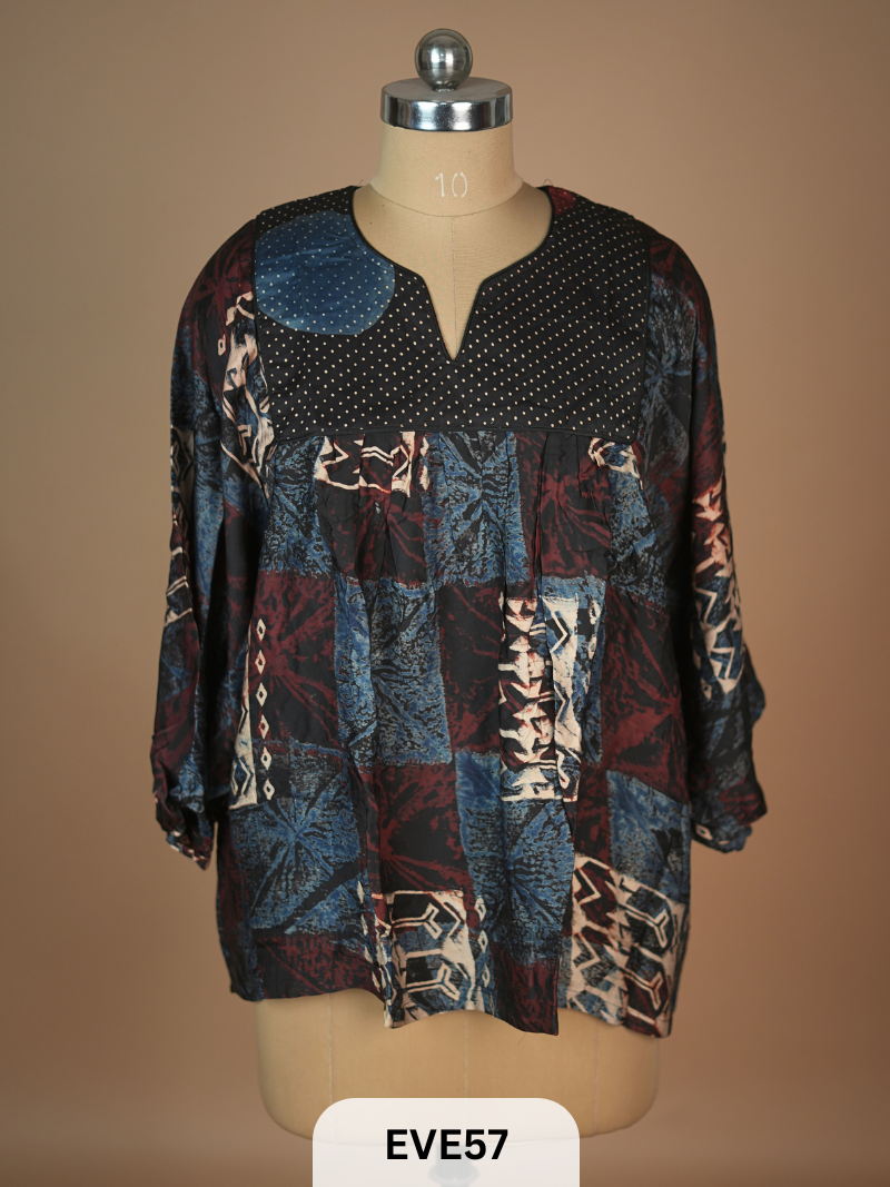 SHORT TOP KURTI - FREE SIZE