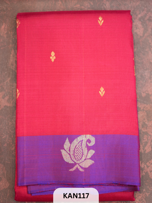 KANCHIPURAM BUTTA BORDER SAREE