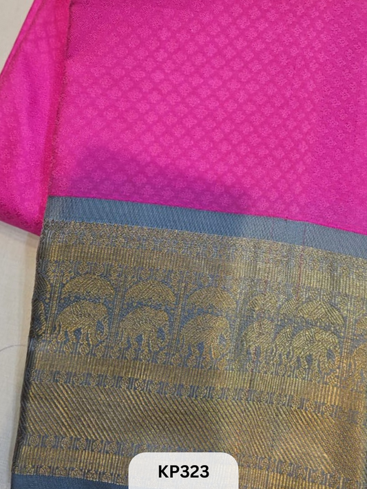 Pure Kancheepuram Silk Saree - Weaving mistake