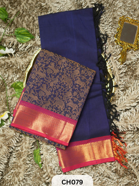 Chettinad Vanasingaram Exclusive HandloomCotton Salwar Suit - 2Pcs Unstitched