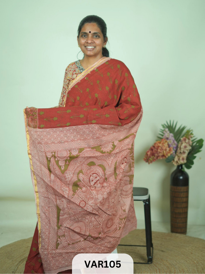KALAMKARI KOTA SAREE
