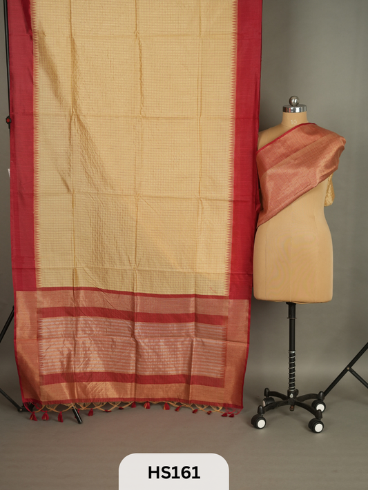 Semi Tussar Silk Saree