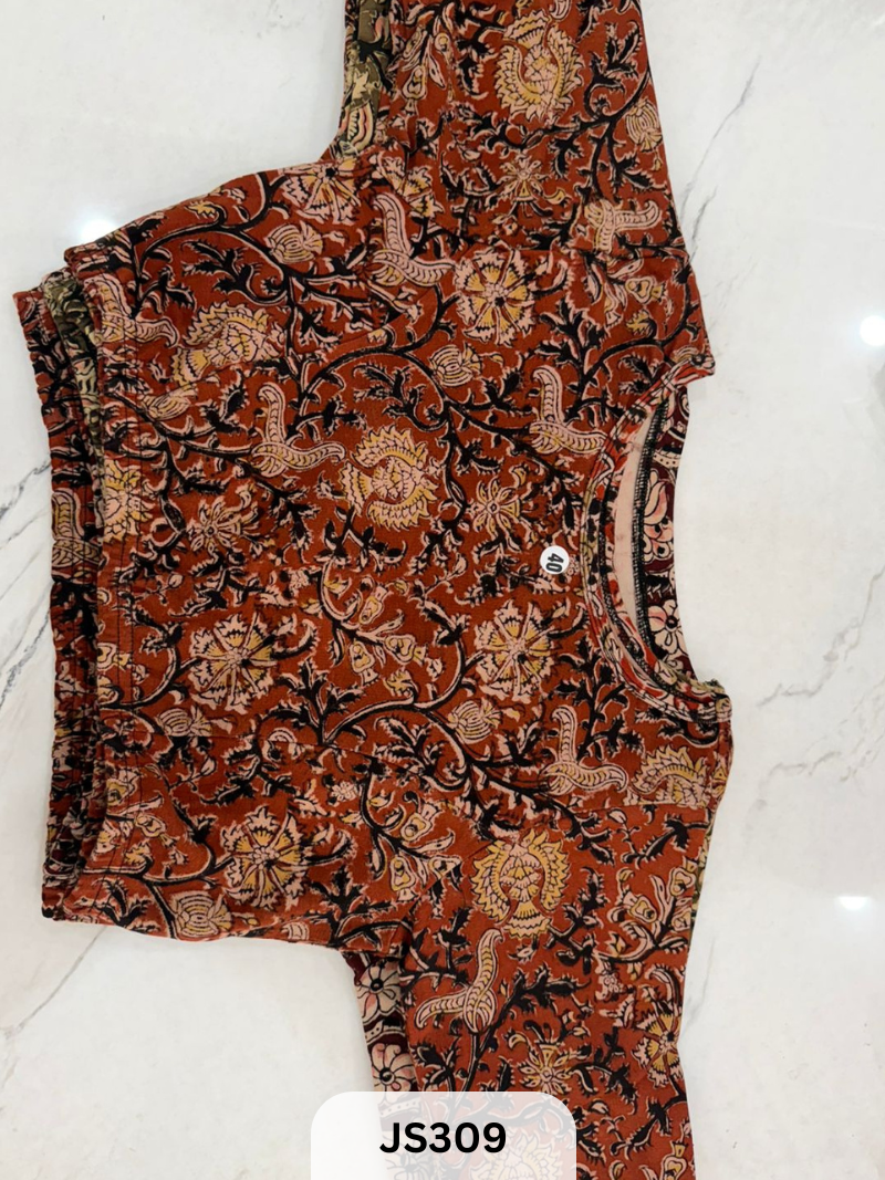 Kalamkari Stitched Blouse - 40 Size