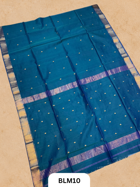 Diya Butti And Border Shaded Saree