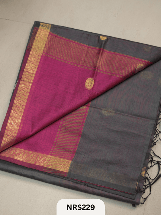 CHANDERI INSPIRED MAHESWARI SAREE