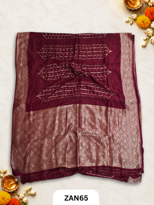 BANARASI BANDHINI SAREE