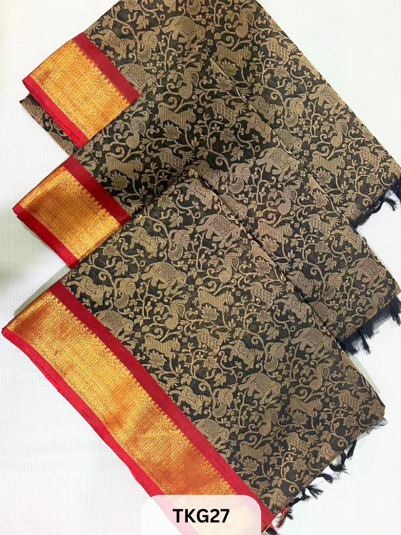 Vanasingaram  Kanchi Cotton Saree