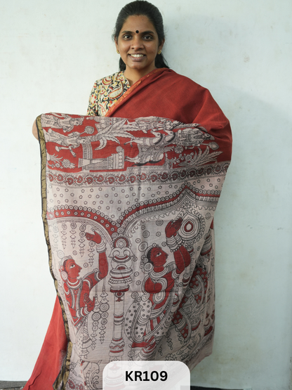 KALAMKARI KOTA SAREE