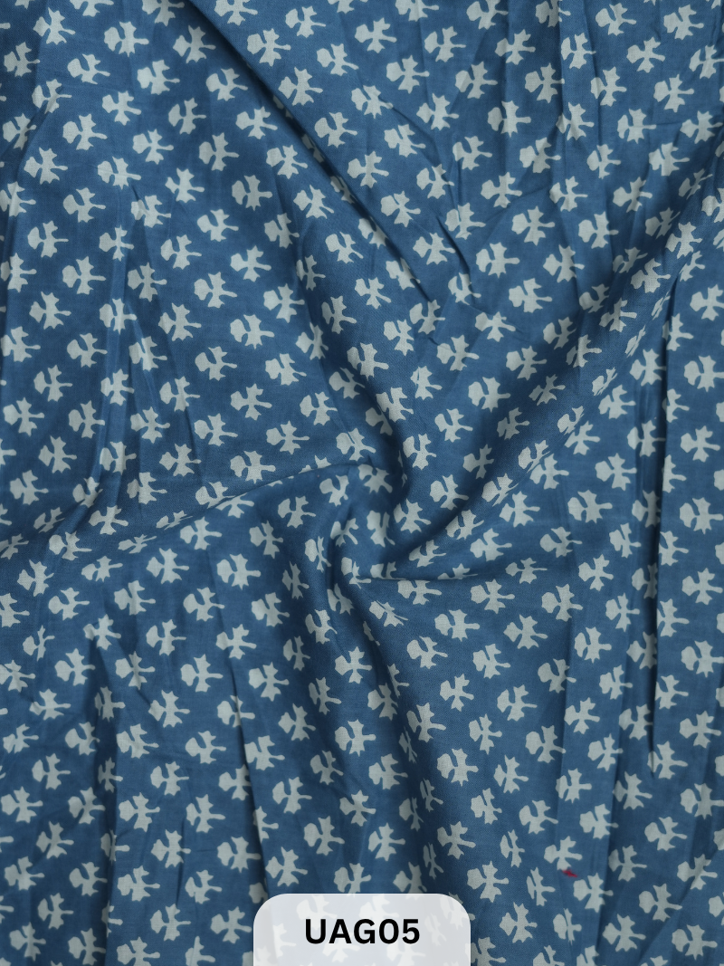 JAIPUR COTTON FABRIC - SCREEN PRINT 1 MTR