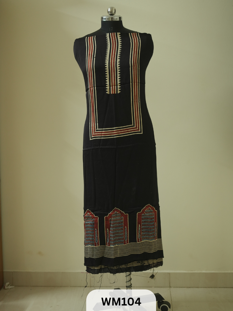 MODAL AJRAKH HANDBLOCK 2.5MTS TOP