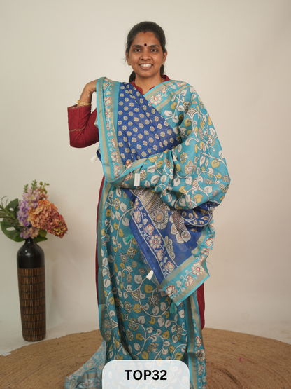 LINEN COTTON SAREE
