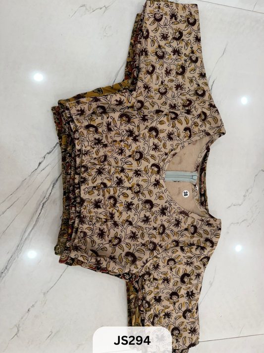 Kalamkari Stitched Blouse - 38 Size