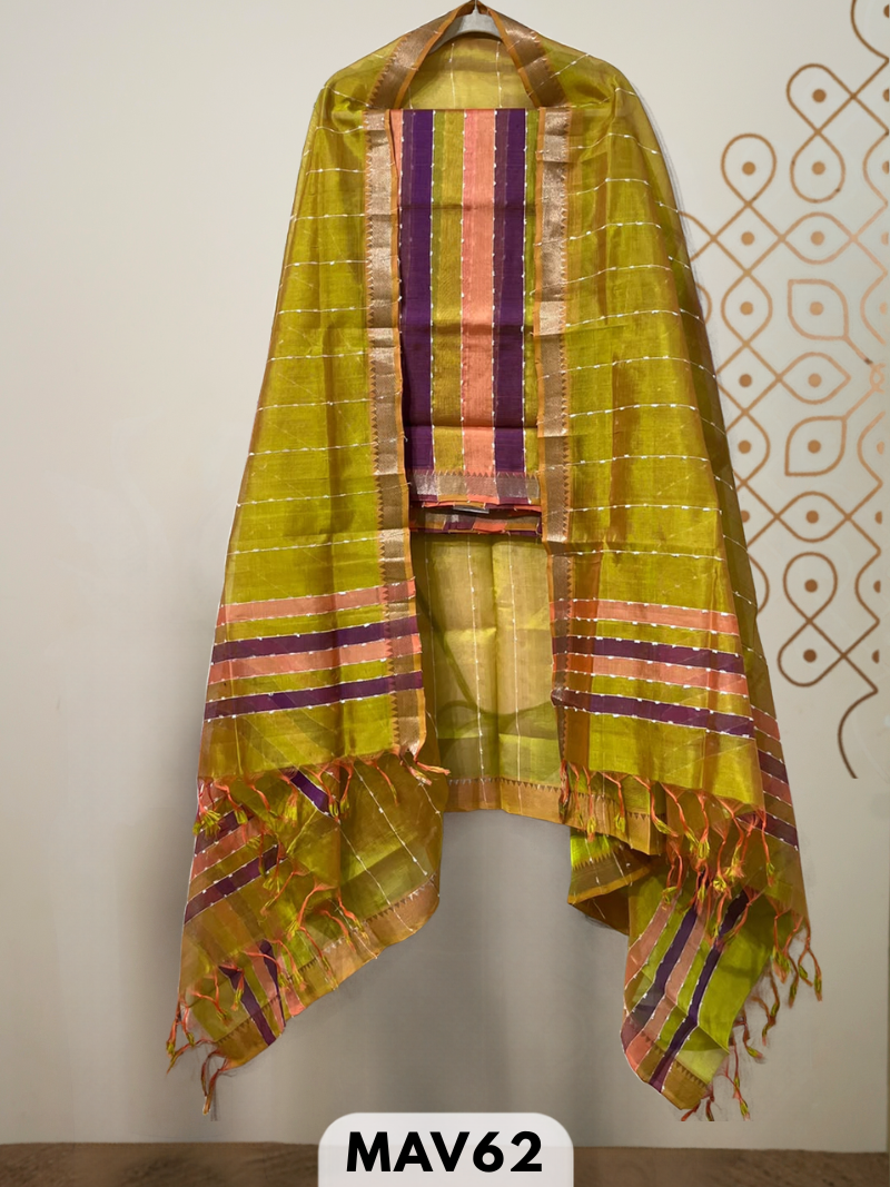 Mangalagiri pattu 2 pcs salwar suit