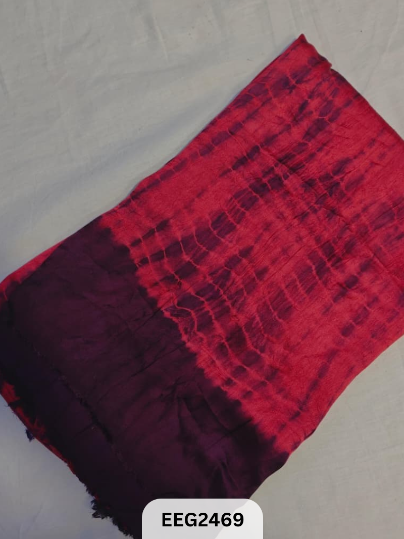 MODAL CLAMP TIE DYE RUNNING FABRIC - 1MTR