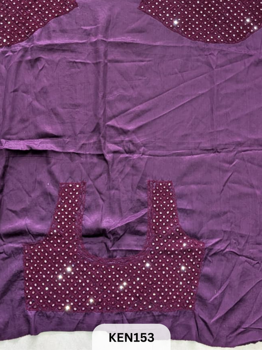 MUSHRU KUTCH MIRROR BLOUSE