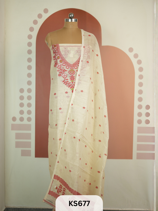 PURE JAMDHANI POWERLOOM SALWAR SUIT